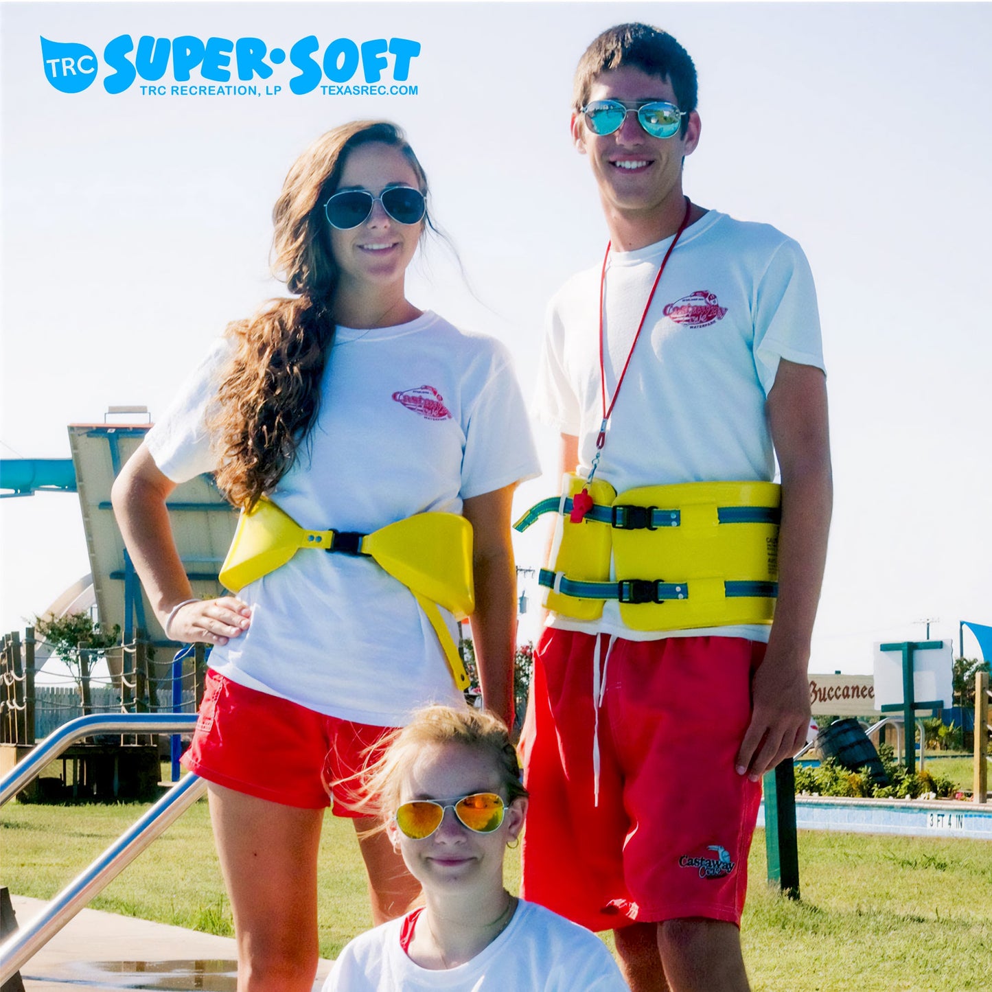 TRC Recreation Super Soft Medium Promotional Water Ski Buoyancy Belt (2 Pack)