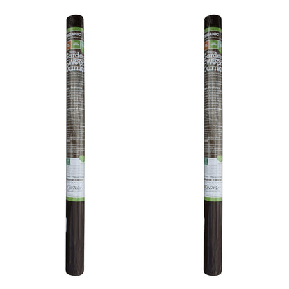 DeWitt 3 x 300 Ft Natural Biodegradable Paper Mulch Garden Weed Barrier (2 Pack)