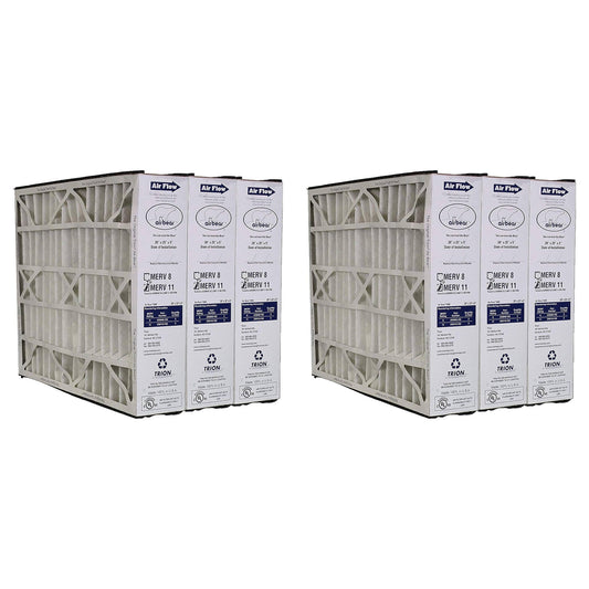 Trion 259112-102 Air Bear 20x25x5 Inch MERV 11 Air Purifier Filter (6 Pack)