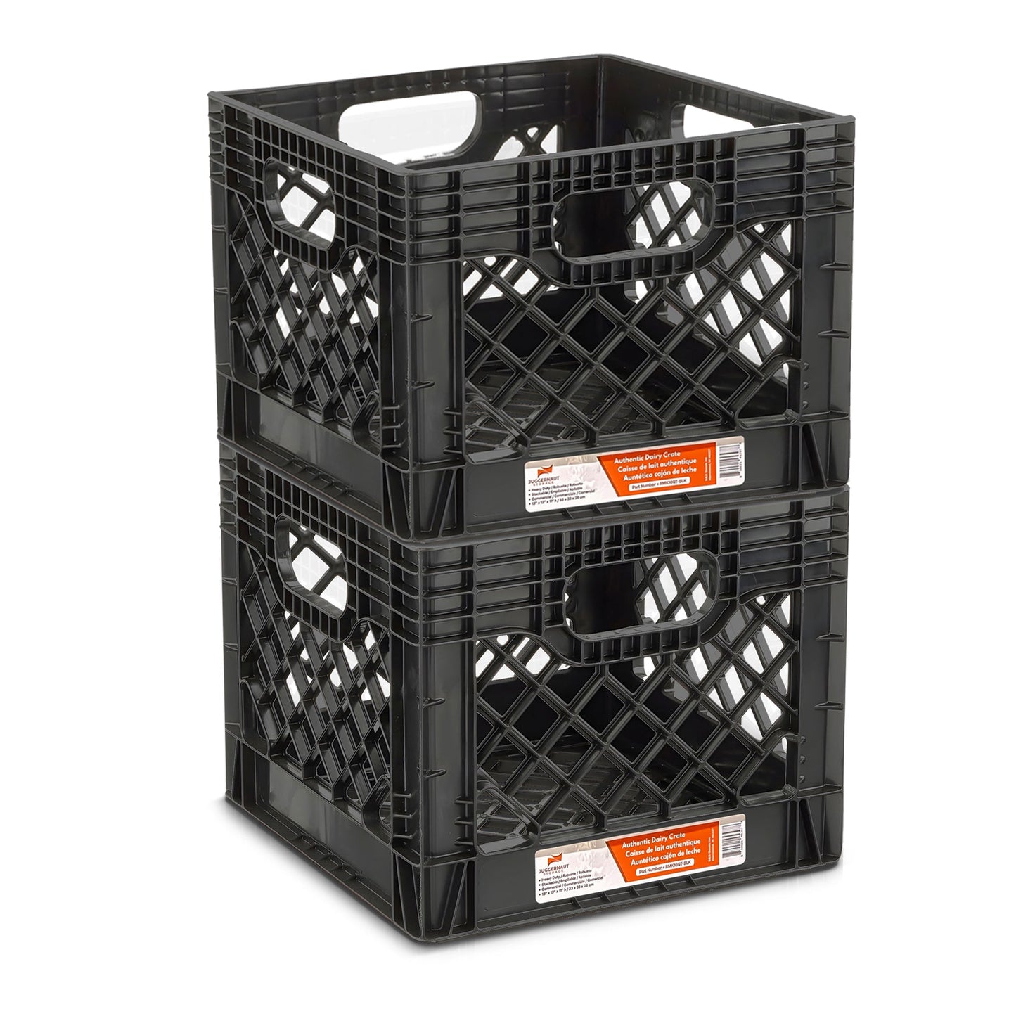 Juggernaut Storage Crate for Office Storage & Classroom Organization, 4-Pack