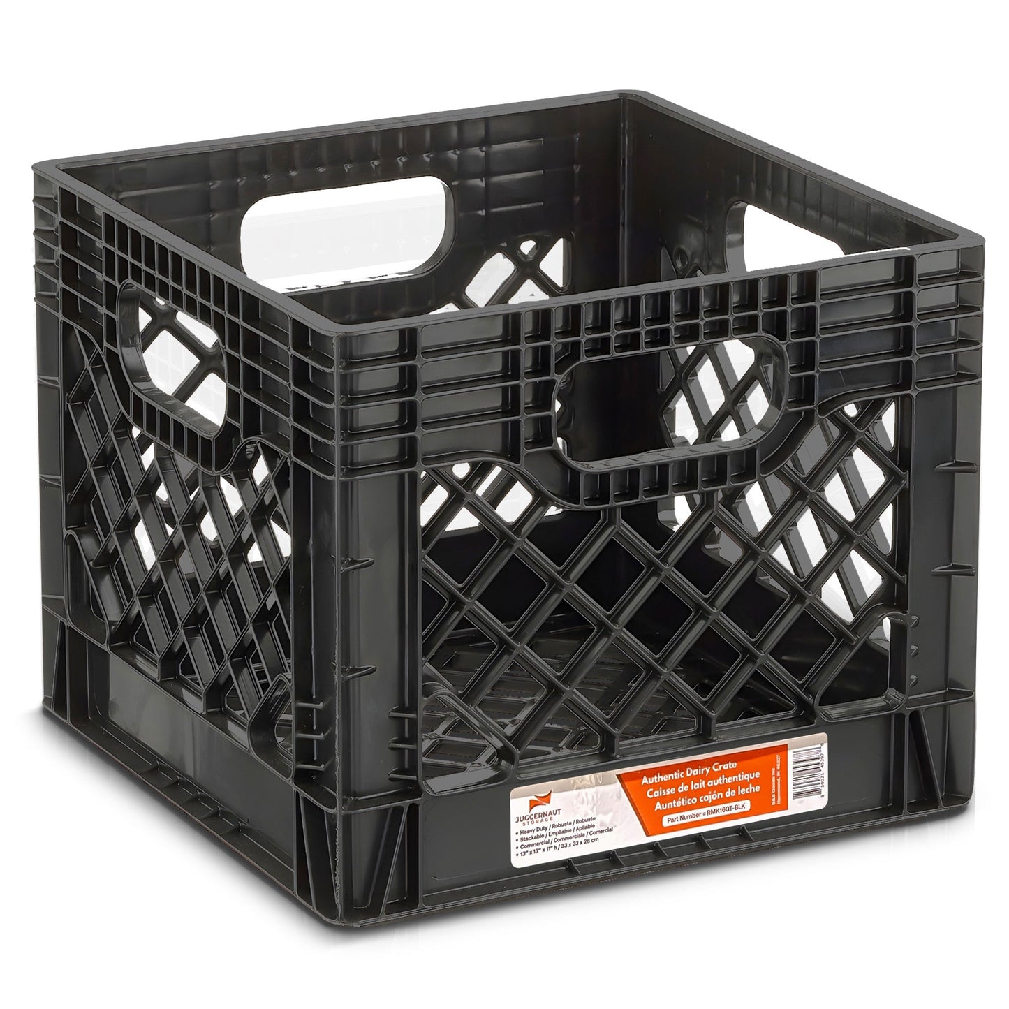 Juggernaut Storage Crate for Office Storage & Classroom Organization, 4-Pack