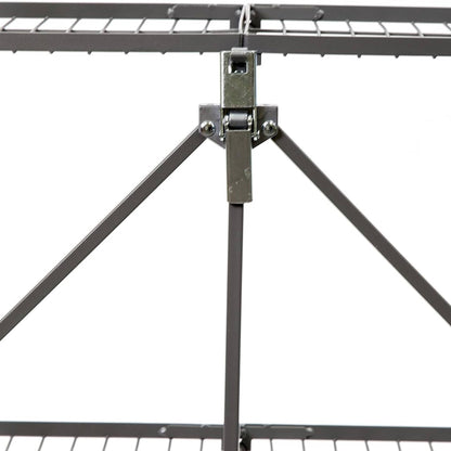 Origami RPR Series 5 Shelf Slim Steel Pantry Rack Holds up to 100 Pounds, Silver