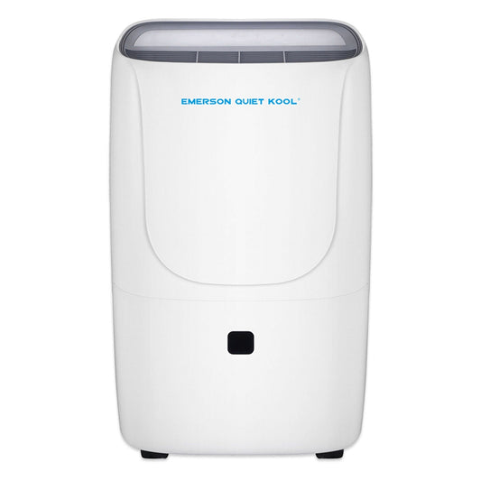 Emerson Quiet Kool 40 Pint Digital Display Dehumidifier with 3 Fan Speeds, White