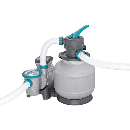 Bestway APX 365 31'4" x 16' x 52" Rectangular Above Ground Swimming Pool Set