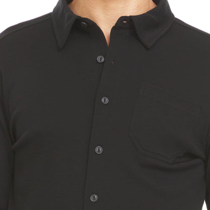 Midweight - Men's Long Sleeve Button Up 100% Merino Wool