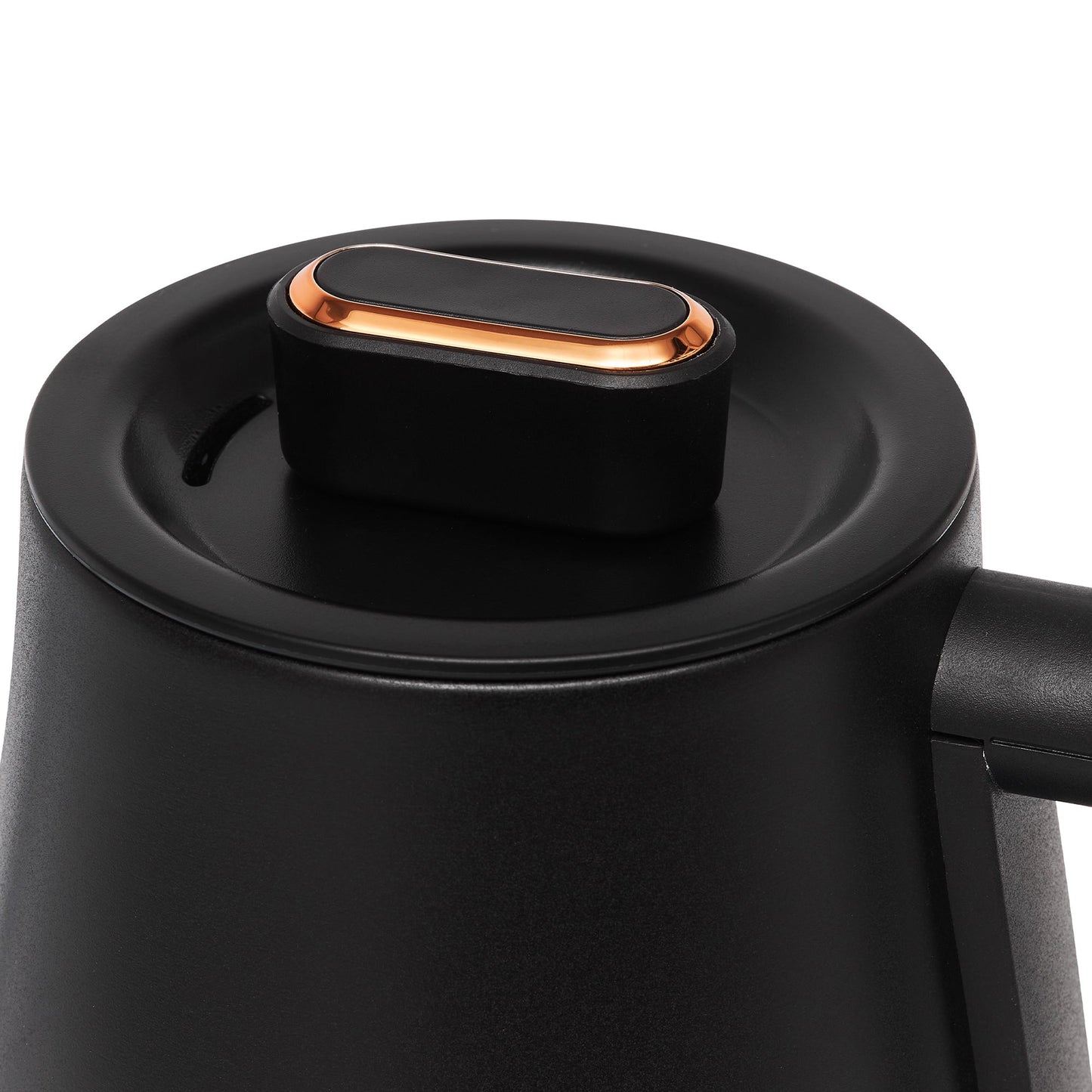 Haden Electric Tea Kettle, Gooseneck Hot Water Boiler, 0.6L Teapot, Black/Copper