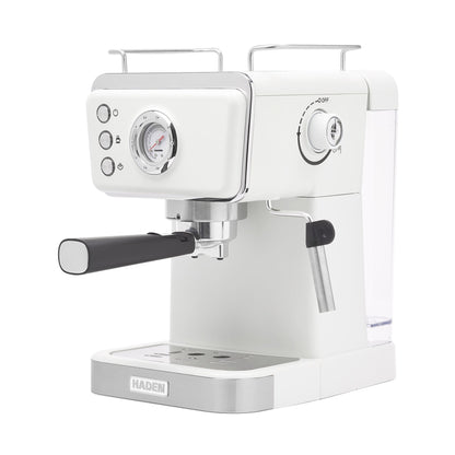 Haden Barista Brew Espresso Coffee Machine 20-Bar Espresso Maker, Ivory & Copper