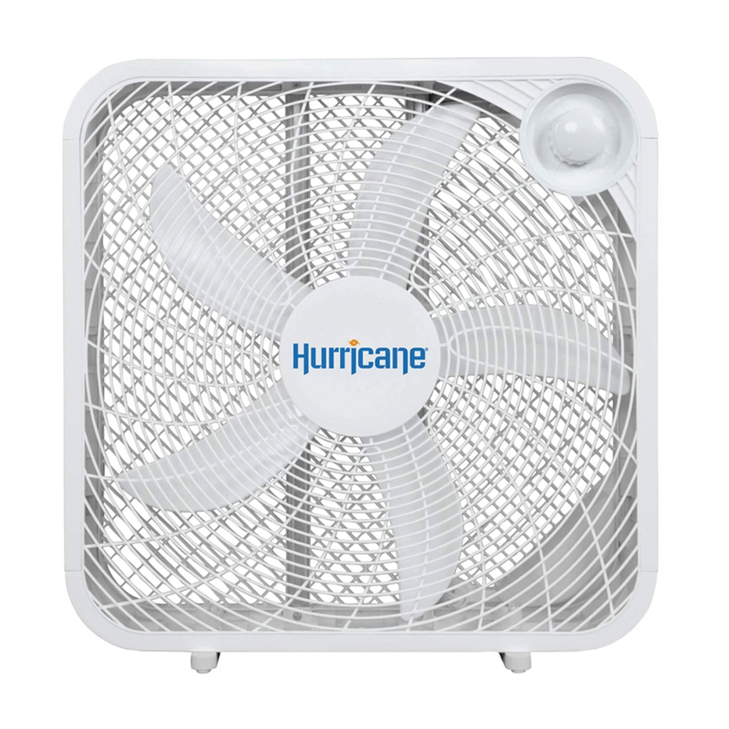 Hurricane 20" Classic Series Floor Box Fan with 3 Speed Settings, 5 Pack, White