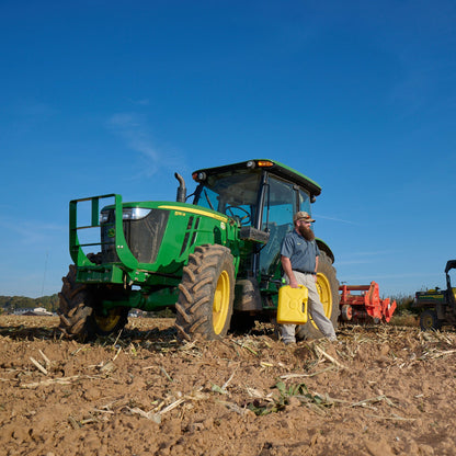 Scepter SmartControl Dual Handle Diesel Gas Container Jug, 5 Gal, 2 Pack, Yellow