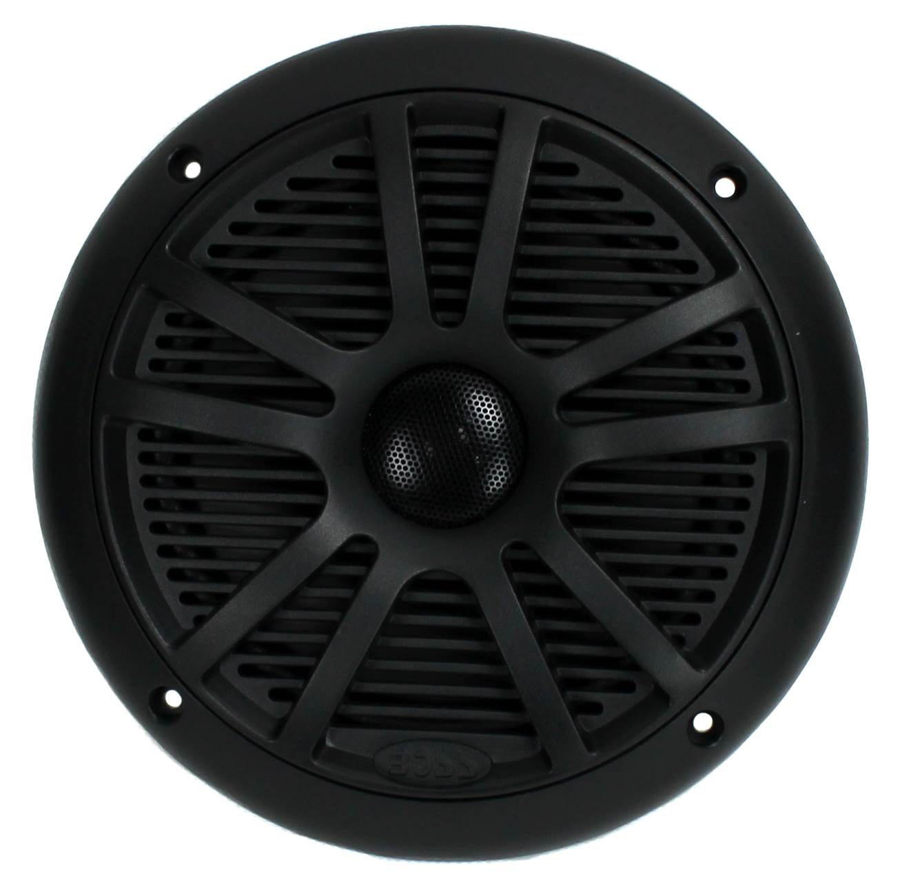 BOSS Audio MR6B 6.5" 180W Dual Cone Marine Full Range Speakers, Black, 1 Pair