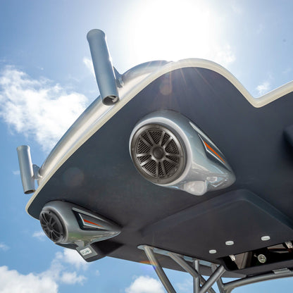 BOSS Audio MR6B 6.5" 180W Dual Cone Marine Full Range Speakers, Black, 1 Pair