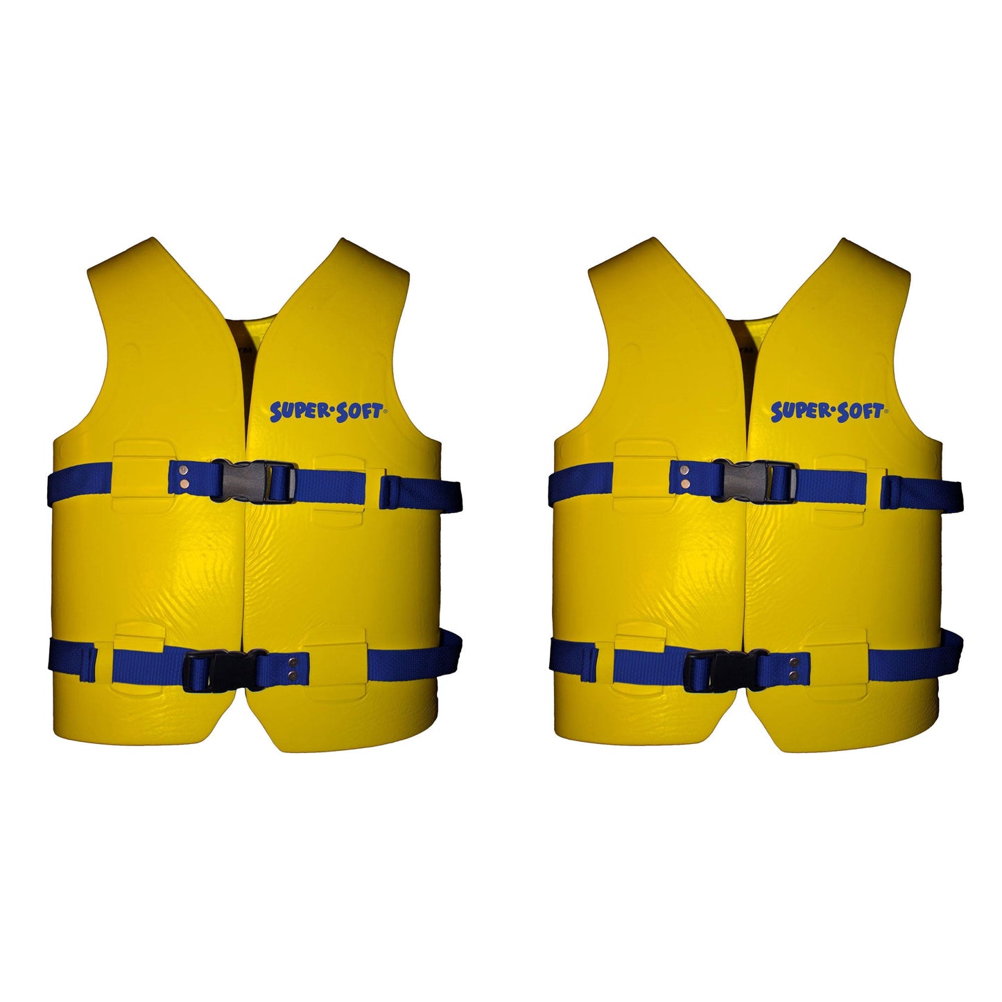 TRC Recreation Super Soft Child Life Jacket Safety Vest, Medium, 2 Pack, Yellow
