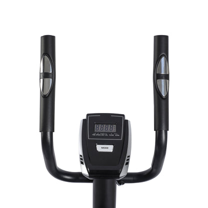 HolaHatha Magnetic Elliptical Machine for Home, Full Body Cardio Trainer, Black