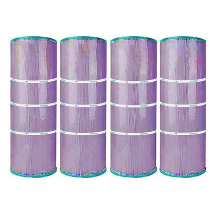 Hurricane 4 Pack HF7477-04P Platinum Purple Pool and Spa Cartridge Replacement