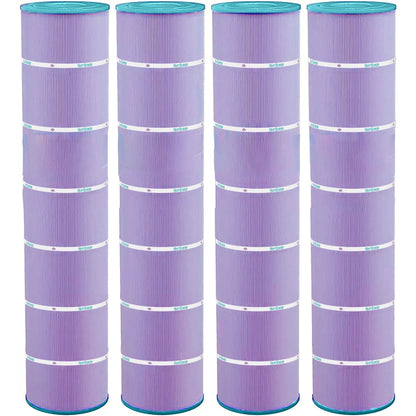 Hurricane 4 Pack HF7494-04P Purple Platinum Pool Filter Cartridge Replacement