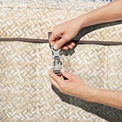 Bestway SaluSpa Rome Smart AirJet Inflatable Hot Tub with EnergySense Cover