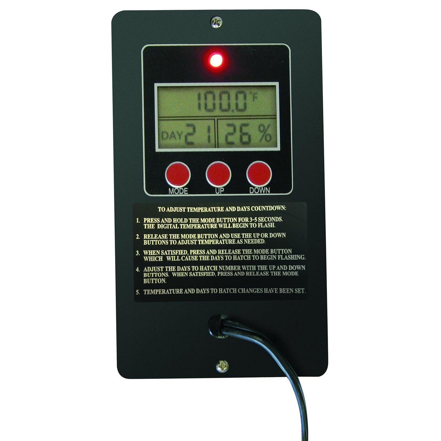 Farm Innovators 40W Digital Circulated Air Incubator for Up to 4 Eggs (3 Pack)