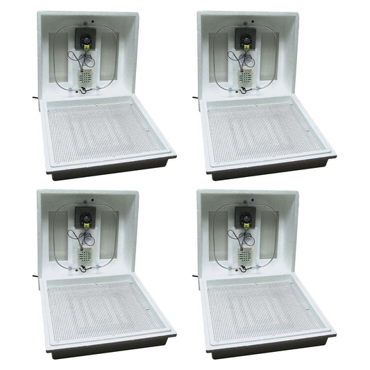Farm Innovators 40W Digital Circulated Air Incubator for Up to 4 Eggs (4 Pack)