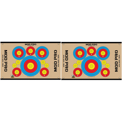 Morrell Jacket MOD Pro Series-NFAA Polypropylene Archery Target, 2 Pack, Tan