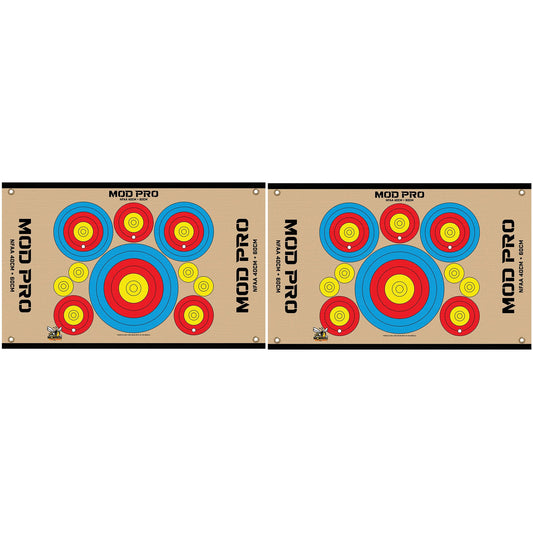 Morrell Jacket MOD Pro Series-NFAA Polypropylene Archery Target, 2 Pack, Tan