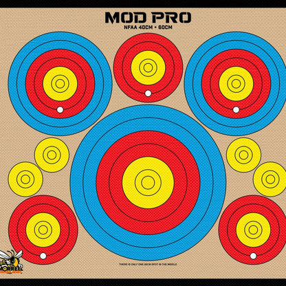 Morrell Jacket MOD Pro Series-NFAA Polypropylene Archery Target, 2 Pack, Tan