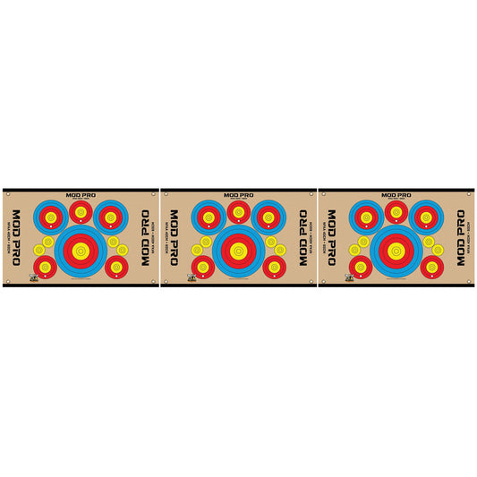 Morrell Jacket MOD Pro Series-NFAA Polypropylene Archery Target, 3 Pack, Tan
