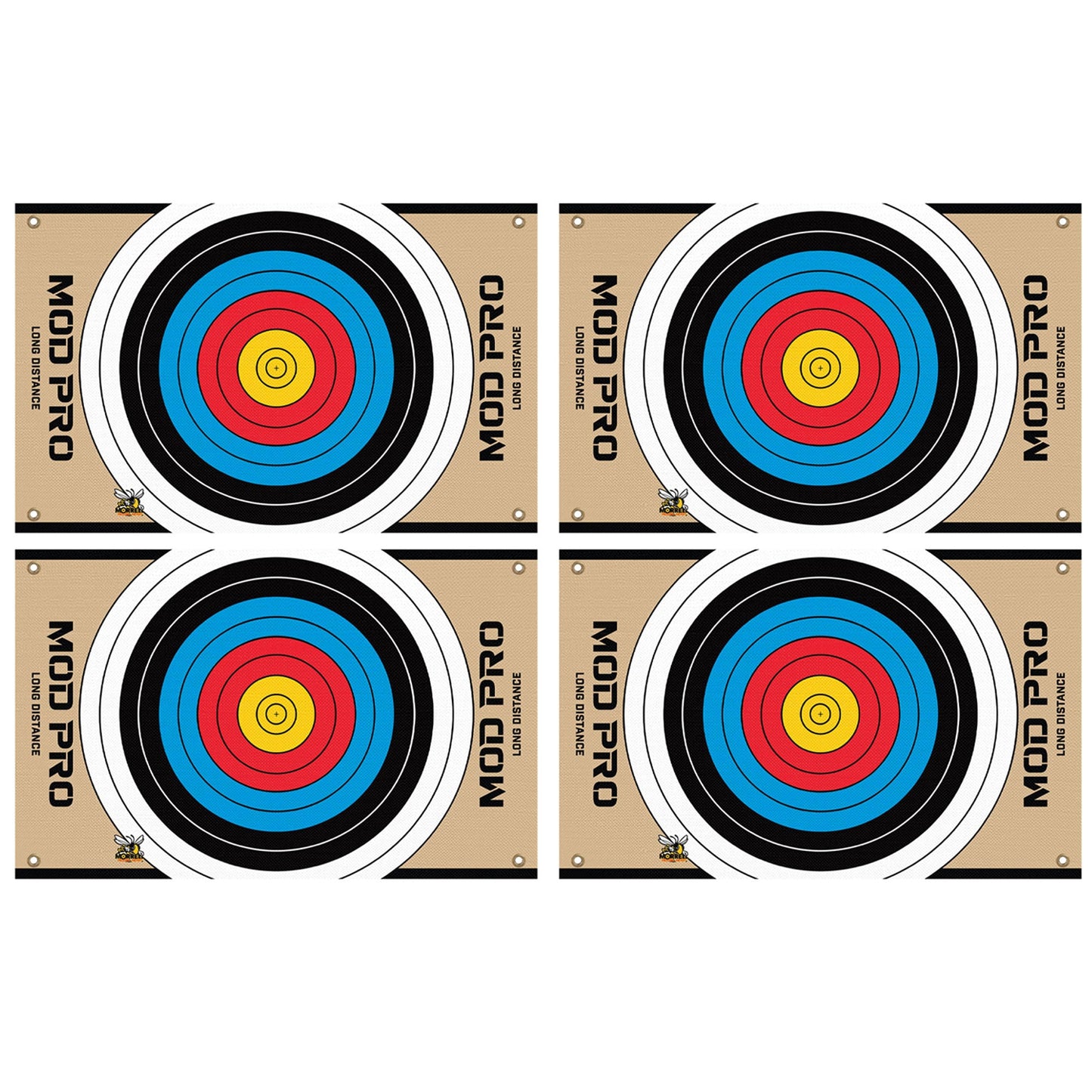 Morrell Yellow Jacket MOD Pro Polypropylene Wrap for Bows, 4 Pack, Tan