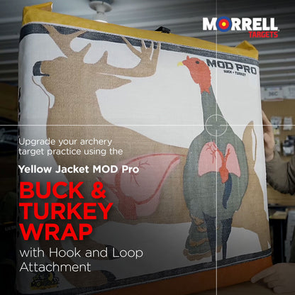 Morrell Yellow Jacket MOD Pro Buck & Turkey Wrap w/Hook & Loop Attachment, 3 Pk