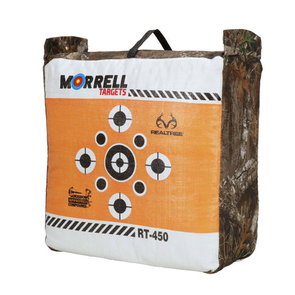 Morrell Targets 2 Sided Archery Bag Target, E Z Handle, Edge Camouflage, 2 Pack