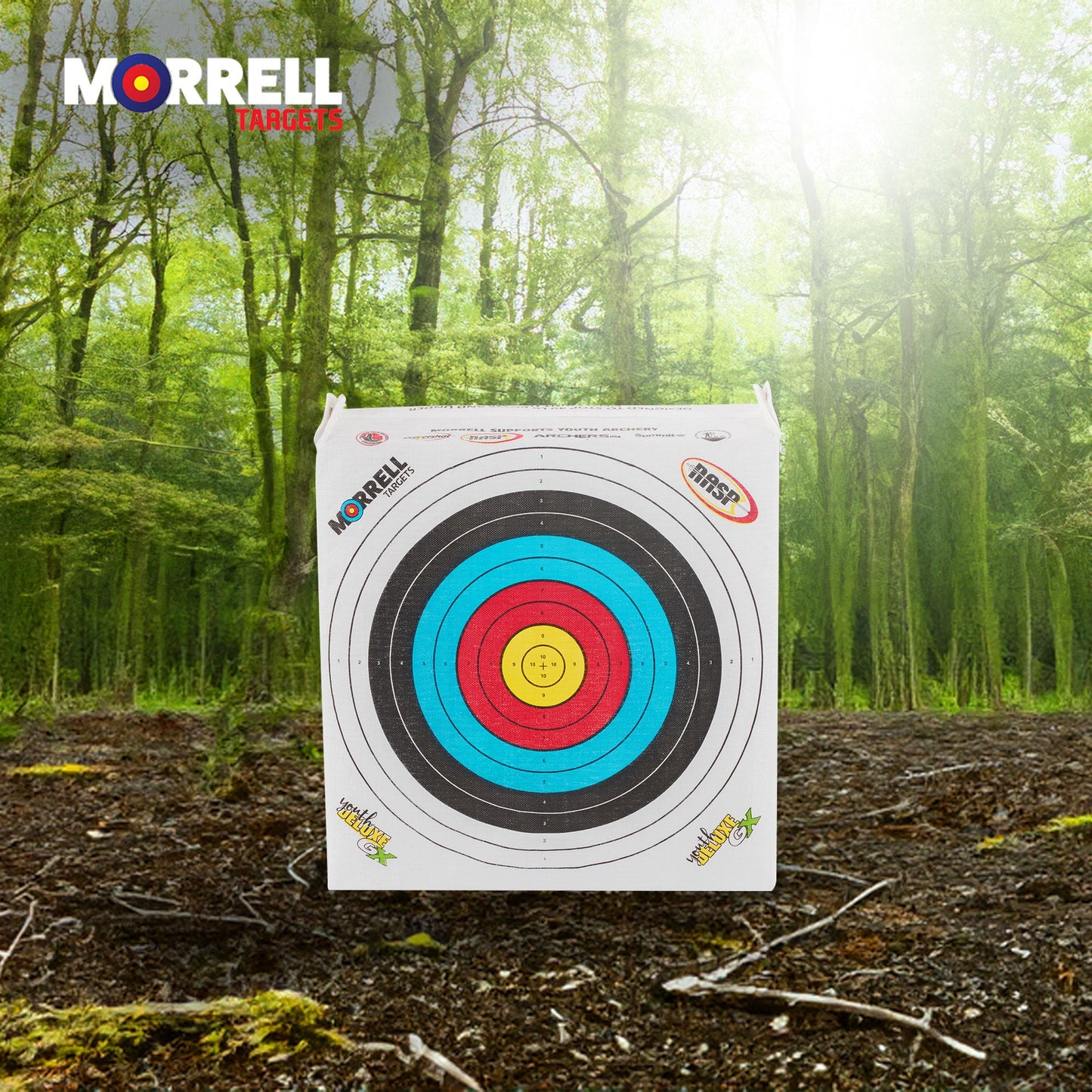 Morrell Youth Deluxe GX Range NASP Field Point Archery Bag Target, 3 Pack, Multi