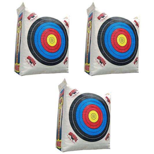 Morrell Supreme Range NASP Adult Field Point Archery Bag Target, 3 Pack, Multi