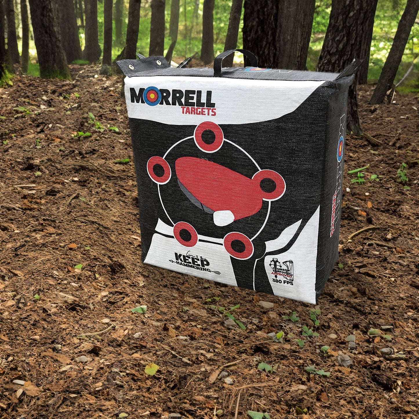 Morrell Outdoor Keep Hammering 54Lb Adult Field Point Archery Bag Target, 3 Pack