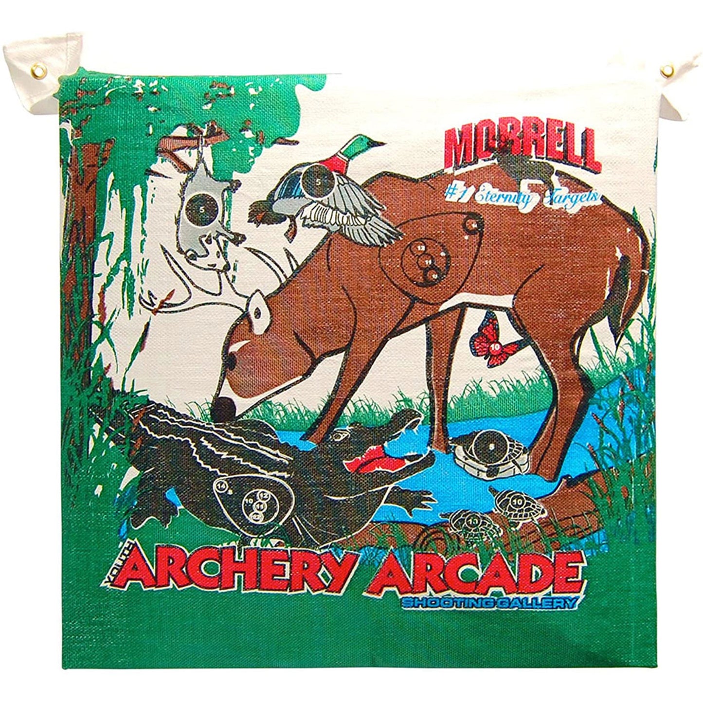 Morrell Youth 18lb Arcade Field Point Archery Bag Target for 30lb Bows, 2 Pack