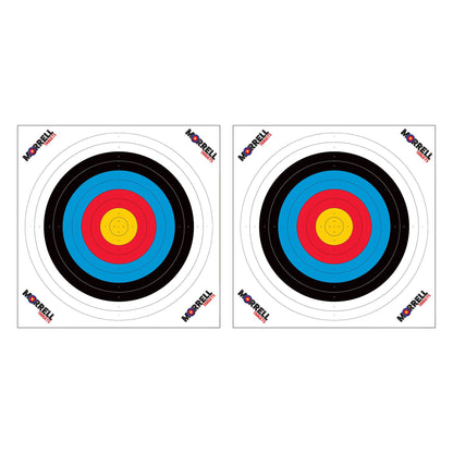 Morrell Targets 100 Pieces Thin Paper Archery Target with Card Stock, 2 Pack