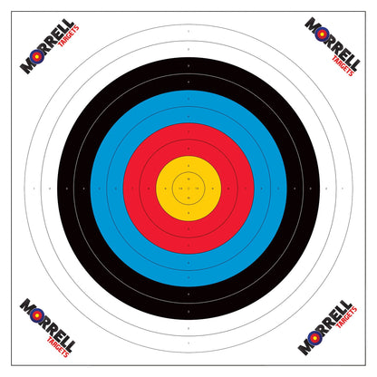 Morrell Targets 100 Pieces Thin Paper Archery Target with Card Stock, 2 Pack