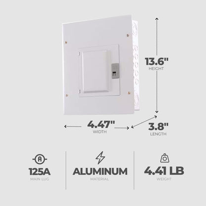 GE Energy Industrial Solutions Main Convertible Load Center Combination Cover
