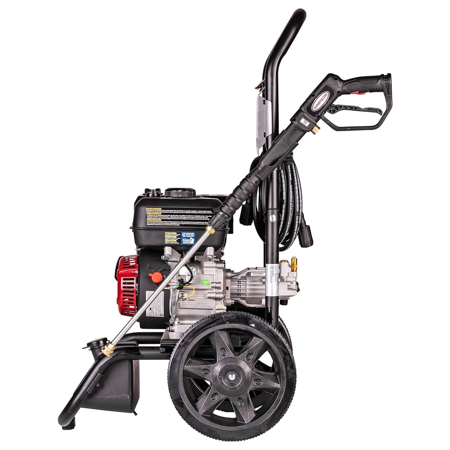 Simpson MegaShot Professional Gas Pressure Washer, Black (Refurbished)