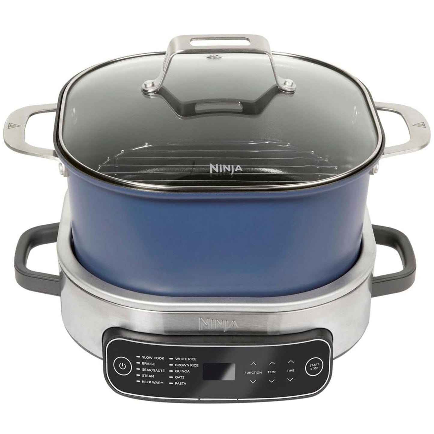 Ninja 8 In 1 Foodi Everyday Cooker Pro, Midnight Blue, Certified Refurbished
