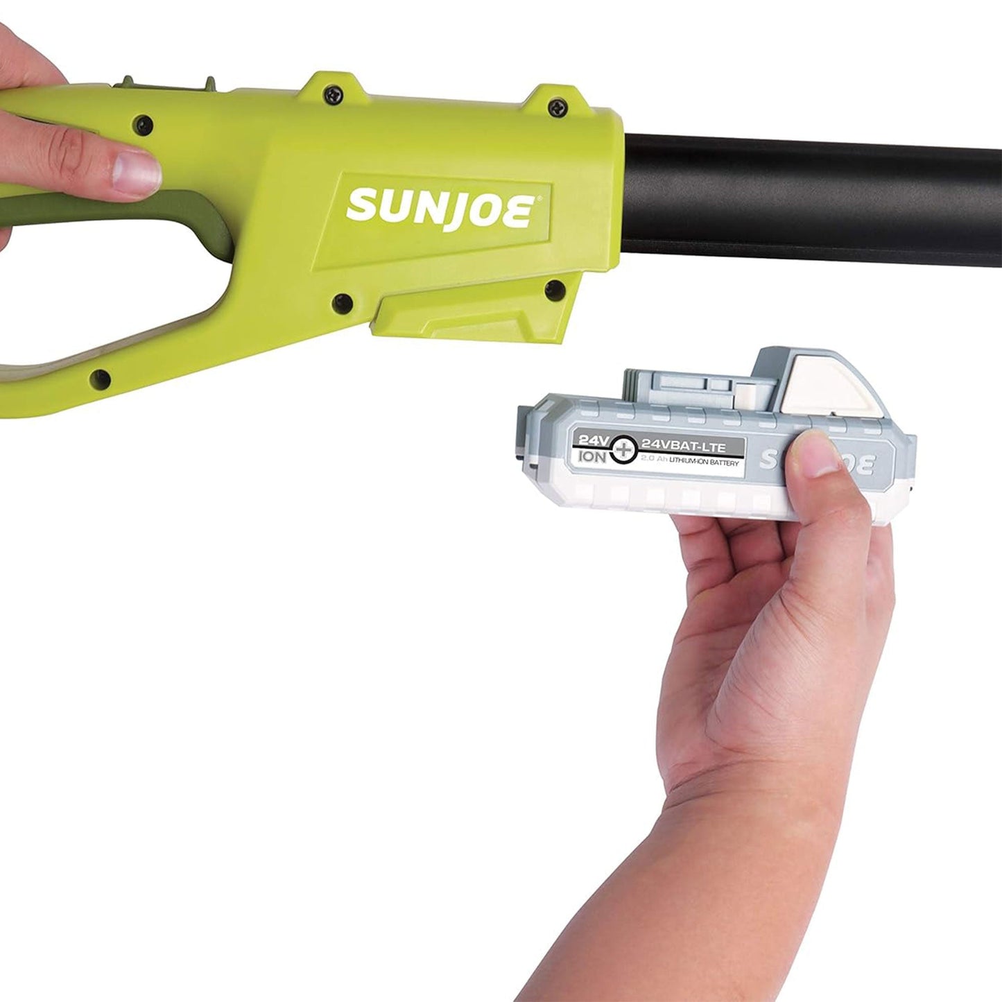 Sun Joe 24V Cordless Pole Chainsaw Electric Telescope Tree Trimmer, 24V-PS8-LTE