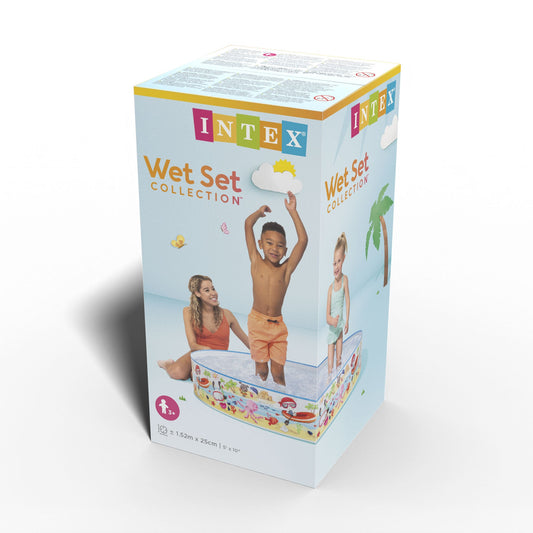 INTEX Beach Days Snapset Instant Kids Childrens Swimming Pool