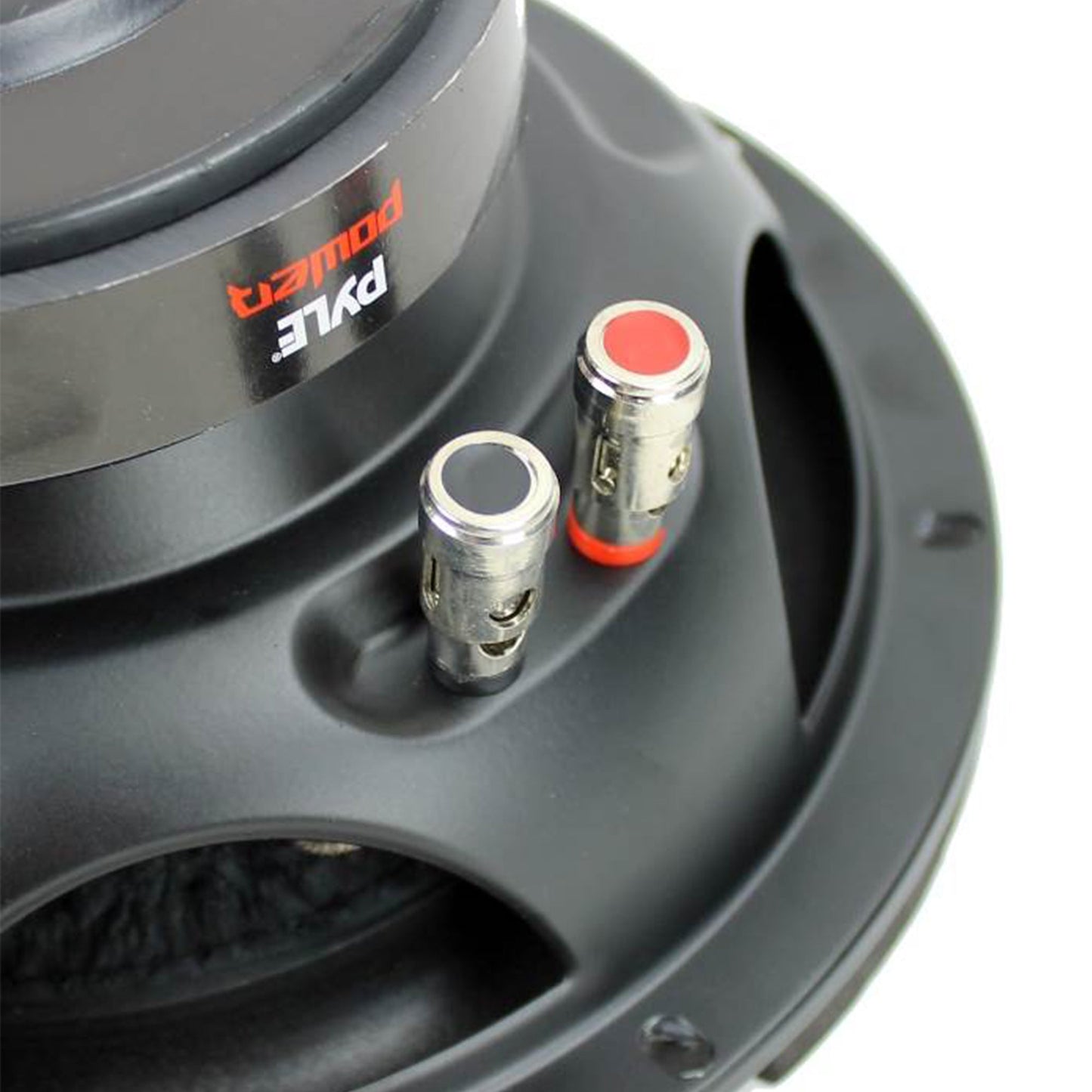 Pyle 8 Inch 1600W DVC 4 Ohm Car Audio Subwoofer Speaker Set, Black (2 Pack)