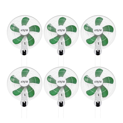 Active Air ACF16 16in 3-Speed Mountable Oscillating Hydroponic Grow Fan (6 Pack)