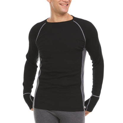 Midweight - Men's Wool Long Sleeve Crew Woolverino