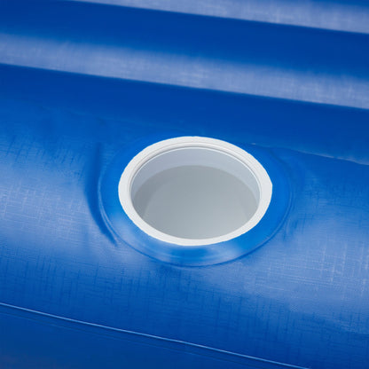 Swimline Solstice 64" Inflatable Cooler Couch Pool Float Raft Lounger, Blue