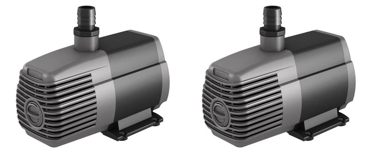 AAPW1000 Active Aqua 1000 GPH Submersible Pond Water Pump, 2 Pack
