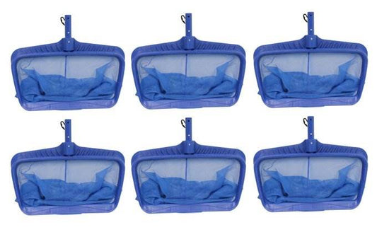 6) Swimline Hydro Tools 8040 Professional Heavy Duty Deep Bag Leaf Rake Pool Net