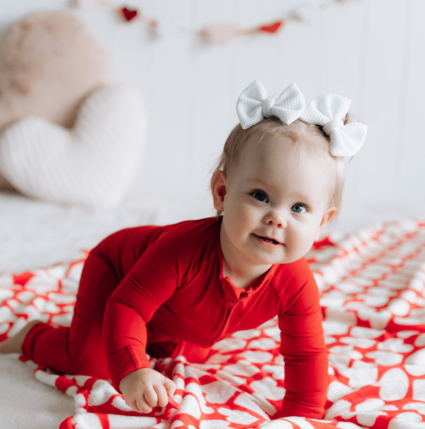 RED DREAM ROMPER