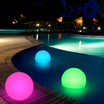 Main Access Ellipsis 13 Inch Floating Ball Waterproof Color Changing LED Ball
