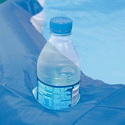 Kelsyus Floating Pool Lounger Inflatable Chair w/ Cup Holder, Blue (4 Pack)