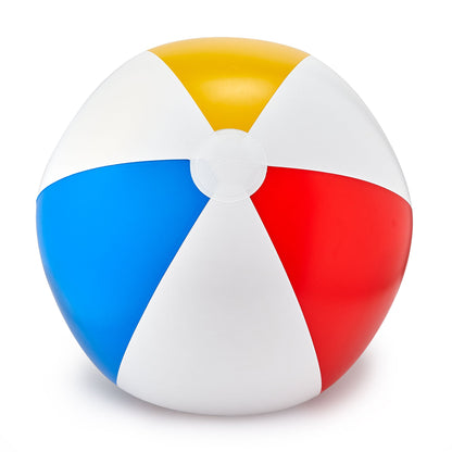 Swimline 90036 Inflatable 36 Inch Classic Rainbow Beach Ball for Pools or Lakes